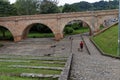 Humilladero bridge in Popayan, Colombia