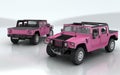 Hummer Barbie edition Royalty Free Stock Photo