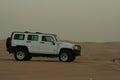 Hummer H3 in Desert