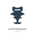 hummerhead icon in trendy design style. hummerhead icon isolated on white background. hummerhead vector icon simple and modern