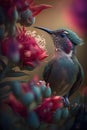 Hummingbird in Generative AI Art - Stunningly Realistic
