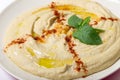 Hummus from channa dal Royalty Free Stock Photo