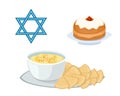 Hummus jewish food pie appetizer mashed chickpeas with tahin traditional meal cuisine parsley matzah and vegetarian
