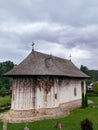 Humor Monastery building facade in Suceava