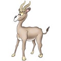 Humorous antelope Royalty Free Stock Photo