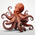 Humorous 3d Render Of An Octopus By Tifle Studios