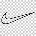 Humpolec, Czech Republic - January 03, 2023: Nike logo - fashion sport clothing product company