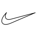 Humpolec, Czech Republic - January 03, 2023: Nike logo - fashion sport clothing product company