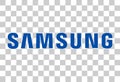 Humpolec, Czech Republic - January 03, 2023: Samsung - electronic technology web vector symbol Royalty Free Stock Photo