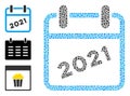 Humpy 2021 Calendar Icon Collage