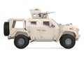 Humvee High Mobility Multipurpose Wheeled Vehicle Isolated Royalty Free Stock Photo