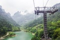 Tianmen Mountain cableway