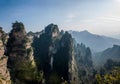 Hunan Zhangjiajie National Forest Park Yangjiajie Longquan Gap `Tianbo House` Royalty Free Stock Photo