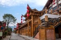 Hunan Zhangjiajie Wulingyuan River cloth Street