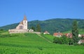 Hunawihr,Alsace,France Royalty Free Stock Photo