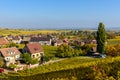 Hunawihr - small village in vineyards of alsace - france Royalty Free Stock Photo