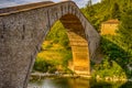 Hunchback bridge Royalty Free Stock Photo