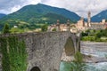 Hunchback Bridge. Bobbio. Emilia-Romagna. Italy.