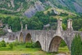 Hunchback Bridge. Bobbio. Emilia-Romagna. Italy.