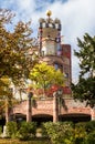 Hundertwasser house, Bad Soden, Germany Royalty Free Stock Photo