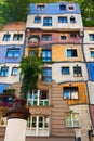 Hundertwasser house in Vienna