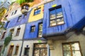 Hundertwasser house in Vienna