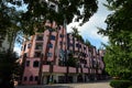 Hundertwasser`s Green Citadel of Magdeburg