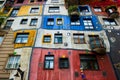 Hundertwasserhaus in Vienna, Austria Royalty Free Stock Photo