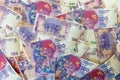 hundred argentinians pesos bills Royalty Free Stock Photo