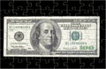 Hundred Dollar Bill Royalty Free Stock Photo