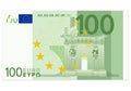 Hundred euro banknote Royalty Free Stock Photo