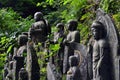 Hundreds of Buddha statues of Japanese style. Pic was taken in A