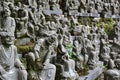 Hundreds of Buddha statues of Japanese style. Pic was taken in A