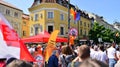 Warsaw, Poland. 4 June 2023. Hundreds of thousands march in anti-government protest to show support for democracy.