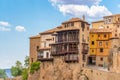 Hung Houses, Cuenca old town in Spain Royalty Free Stock Photo