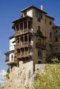 Hung houses of Cuenca, Spain Royalty Free Stock Photo