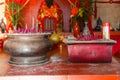 Hung Shing Temple interior, Mui Wo, Hong Kong