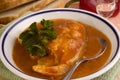 Hungarian fish soup Royalty Free Stock Photo