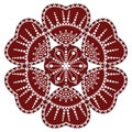 Hungarian folk ornament