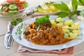 Hungarian goulash Royalty Free Stock Photo