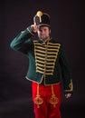 Hungarian hussar Royalty Free Stock Photo