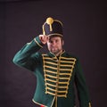 Hungarian hussar Royalty Free Stock Photo