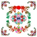 Hungarian `matyo` pattern