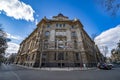 Hungarian National Bank Building Royalty Free Stock Photo