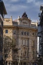 Hungarian National Bank Building Royalty Free Stock Photo