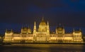 Hungarian parlament Royalty Free Stock Photo