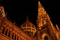 Hungarian Parlament in Budapest Royalty Free Stock Photo