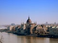 Hungarian parliament Royalty Free Stock Photo