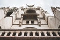 Hungarian parliament architecture details. High tower. Budapest, September 2019 Royalty Free Stock Photo