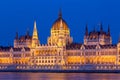 Hungarian parliament in Budapest Royalty Free Stock Photo